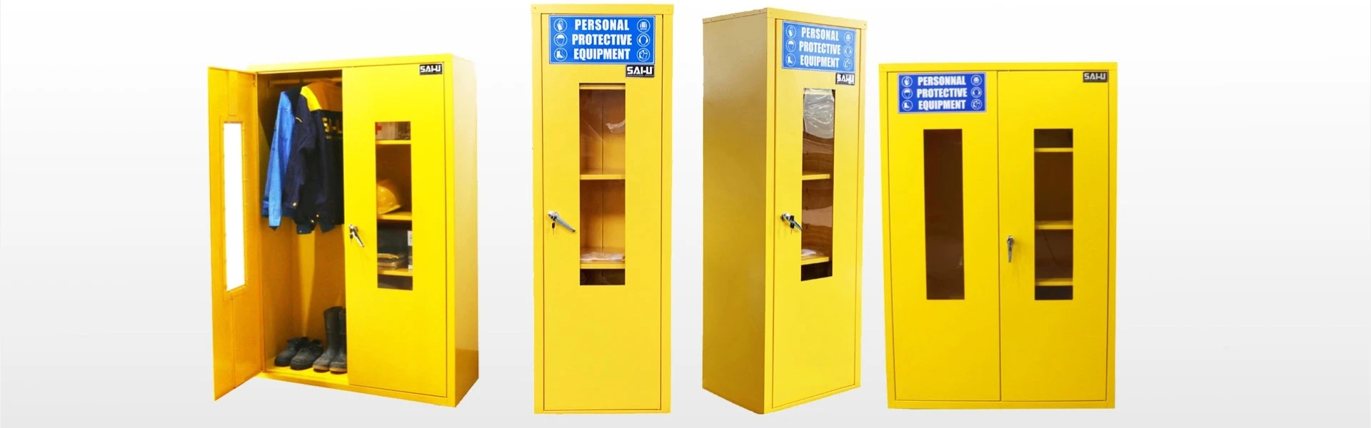 การจัดเก็บอุปกรณ์ป้องกันส่วนบุคคล-ตู้ PPE